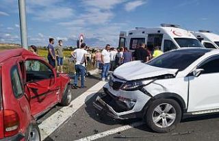 Tekirdağ’da trafik kazası: 1’i ağır 5 yaralı