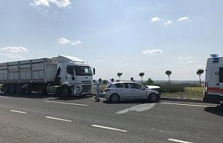Tekirdağ’da trafik kazası: 2 yaralı