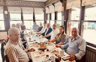 Teknikerler kahvaltıda buluştu, projeler konuşuldu