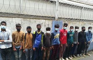 TEM Otoyolunda durdurulan otobüste 11 göçmen yakalandı