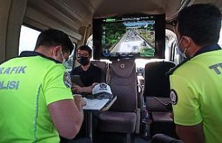 TEM’de drone ile denetimde sürücülere ceza yağdı