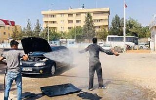 Termometreler 47 dereceyi gösterince ilginç görüntüler...