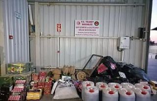 Tırda yüklü miktarda kaçak malzeme yakalandı