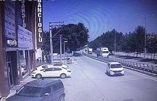 Tırın çarptığı genç ölüme böyle koşmuş