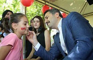 Tokat’ta, özel çocuklar doyasıya eğlendi