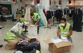 Toroslar Belediyesinden yangın bölgesine yardım...