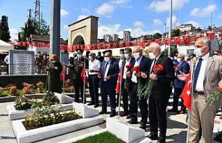Trabzon’da 15 Temmuz’un 5. yıl dönümünde şehitler...