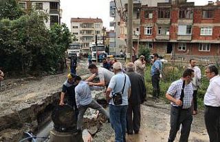 Trabzon’da şiddetli yağış etkili oldu, Arap...