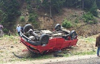 Trabzon’da trafik kazası: 5 yaralı