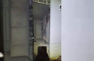 Trafodan çıkan yangına ekipler  müdahale etti