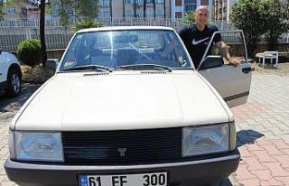 Transferine karşılık aldığı otomobili 32 yıldır...