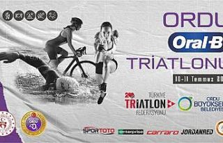 Triatlon yarışmaları Ordu’da