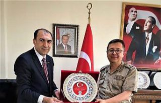 Tuğgeneral Yiğit’ten Başkan Berge’ye ziyaret