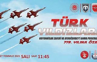 Türk Yıldızları Koyunhisar Zaferi için uçacak