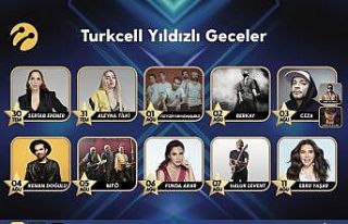Turkcell Yıldızlı Geceler konserleri başlıyor