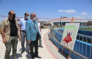 Tuşba Belediyesinden ‘15 temmuz’ konulu resim...