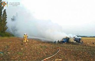 Ukrayna’da helikopter düştü: 2 ölü