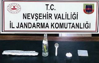 Ürgüp’te uyuşturucu operasyonu: 1 gözaltı