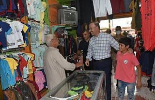 Vali Erin, Tel Abyad halkının yüzünü güldürdü