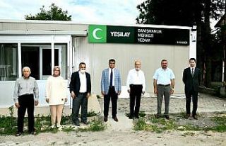 Vali Gürel, Yeşilay Danışmanlık Merkezi’ne...
