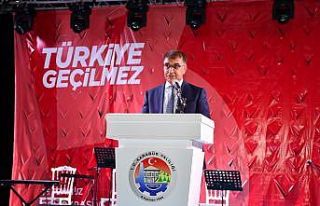 Vali Gürelb “Milletimiz bu karanlık gecenin sabahını...