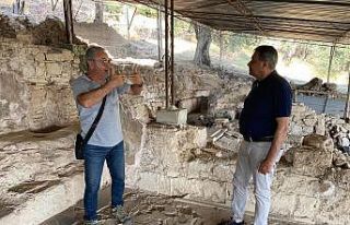 Vali Şıldak Antandros Antik Kentini ziyaret etti