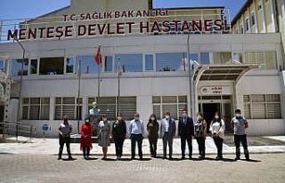 Vali Tavlı hastanelerde incelemelerde bulundu