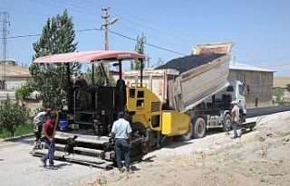 Van Büyükşehir Belediyesinden asfalt çalışması