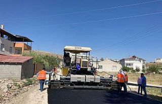 Van Büyükşehir Belediyesinden yol ve asfalt çalışması