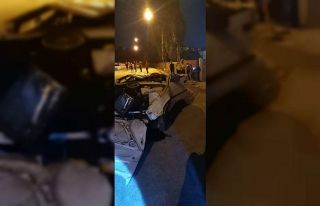 Van’da otomobil 8 metre yükseklikteki köprüden...