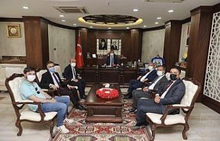 VEDAŞ heyetinden Vali Akbıyık’a ziyaret