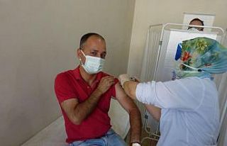 VEDAŞ personeli korona virüs aşısı oldu