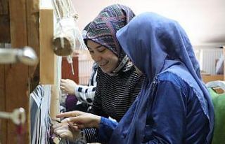 Vezirköprü Halk Eğitim Merkezi’nde üretiliyor,...