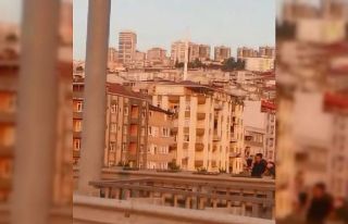 Viyadüğe çıkan down sendromlu çocuk yürekleri...