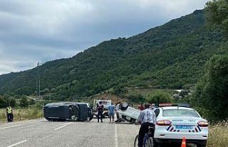 Yalova’da yaralamalı trafik kazası