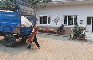 Yangının sıçradığı Karatepe köyündeki kilim...