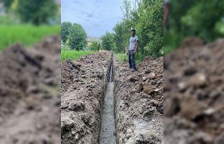 Yarış köyünde alt yapı ve içme suyu çalışmaları