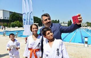 Yaz spor okulları ilk dönem mezunlarını verdi
