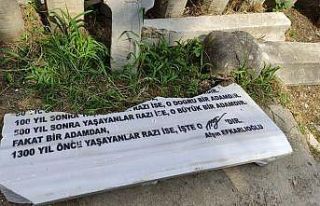 Yazar Hüseyin Nihal Atsız’ın mezarına saldırı
