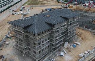 Yazır karakol binası yükseliyor