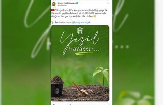 Yeni Malatyaspor attığı her gol için 44 fidan...