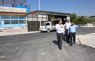 Yeni Meram Sanayi’de esnafla belediye el ele verdi