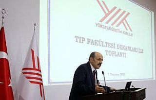 YÖK’te tıp fakültesi dekanları ile toplantı