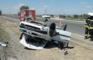 Yozgat’ta trafik kazası: 2 yaralı