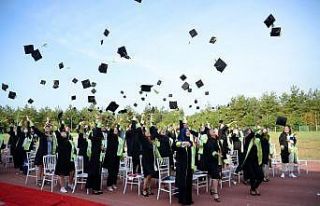 Ziraat Fakültesi’nde mezuniyet coşkusu