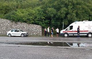 Zonguldak’ta trafik kazası: 3 yaralı