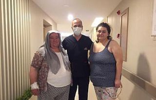 134 kilo ağırlığındaki babaanne ve torunu aynı...