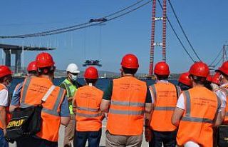 1915 Çanakkale Köprüsü hayran bıraktı