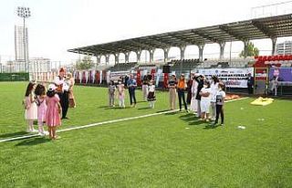 2021 yılı yaz Kur’an kursu düzenlenen şenlikle...