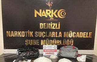 24 bin kişiyi zehirleyecek 2,5 kilo uyuşturucu hoparlör...